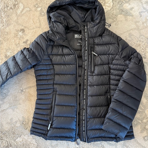 Michael Kors Black Puffer Jacket - Picture 1 of 2